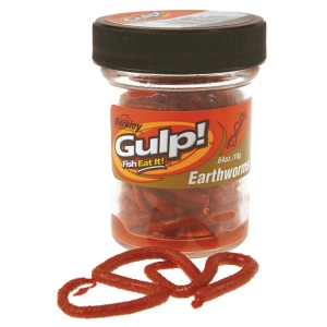 Berkley GULP! EarthWorms 10cm Red