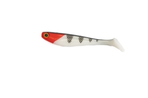 FishUP Wizzle Shad 8" #357 - Red Head 1 buc