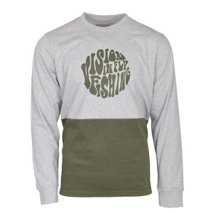 Vision Sweatshirt Since Long Sleeve GREY/OLIVE L