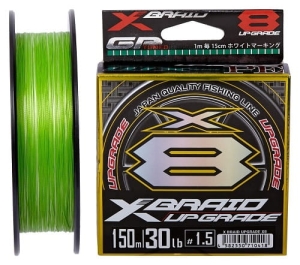 YGK X-Braid Upgrade X8 150m #0.8/0.148mm 7.3kg