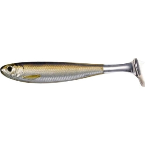 LiveTarget SlowRoll Shiner SilverBrown 12.5cm 4buc