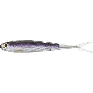 LiveTarget Minnow Soft Jerk SilverPurpl 9.5cm 4buc