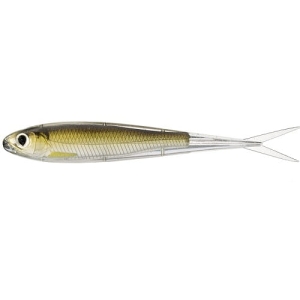 LiveTarget Minnow Soft Jerk SilverBrown 9.5cm 4buc