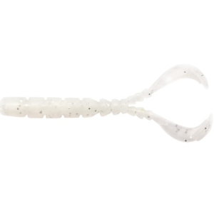 MUSTAD Aji Worm Chiki-Chiki Aji Worm Chiki-Chiki White Glow Glitter 4.3 cm 12 buc.