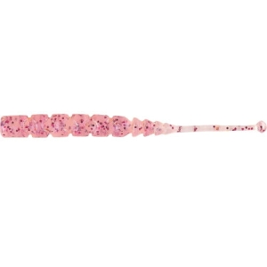 MUSTAD Aji Worm Plu-Plu Aji Worm Plu-Plu Red Glitter 5 cm 15 buc.