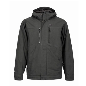 Jachetă cu glugă Simms Dockwear cu glugă Carbon L
