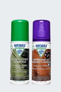 Nikwax Nubuck Spray-on Gel set încălţăminte 125ml