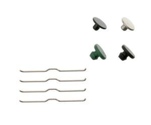 Flagman Spool Clips Clips de linie Set 4+4 buc.