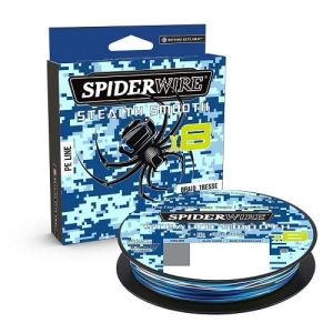 Spiderwire Smooth 8 150m 150m 0.15mm 16.5kg Blue Camo