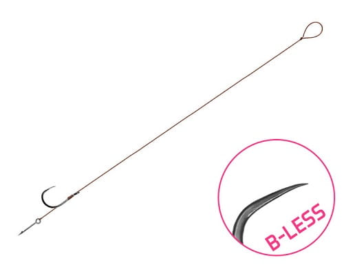 Przypon Delphin FLR Sting 12cm 0,10mm #12 6szt.jpg