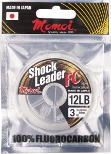 Fluorocarbon MOMOI Shock Leader FC 0,36 9,07Kg 20m
