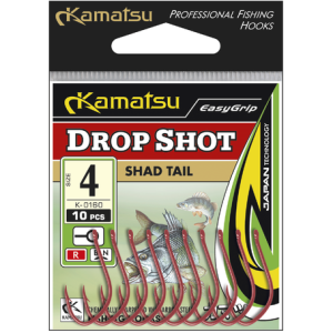 KAMATSU DROP SHAD TAIL # 2 10pcs