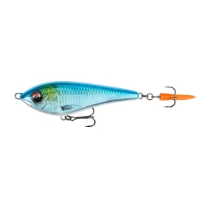 DEVIATOR SWIM 12.5CM 50G SCUFUNDARE LENTĂ ALBASTRU CROM