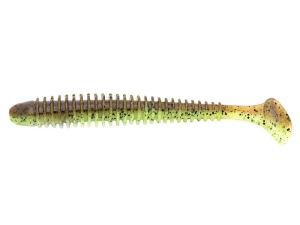 KEITECH SWING IMPACT 3" Green Pumpkin Chartreuse