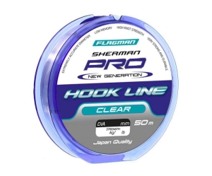 Flagman Sherman Pro Hook Line 50m 0,128mm