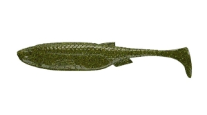 Libra Lures Kraken Shad 3 029 Verde sărat 8pcs