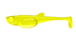 Libra Lures Embrion Shad 3" 006 Galben fierbinte 8pcs