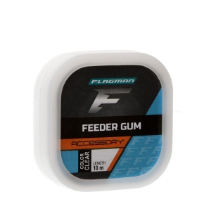 Flagman Feeder Gum Clear 10m - 0.80mm absorbant de șoc