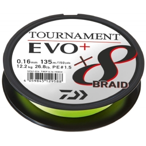 DAIWA TOURNAMENT X8 BRAID EVO+ 0.08mm 270m CH