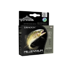 DRAGON Millennium păstrăv monofilament linie 150m 0,250 7,04kg