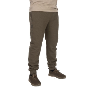 Fox Collection Sherpa Joggers Verde Negru L