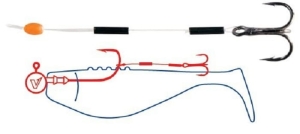 Dragon zander rebar 3pcs 8kg 8cm ancoră 8