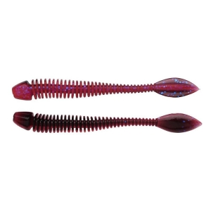 Berkley Power Flail 70mm ou de somon roșu / negru 10pcs