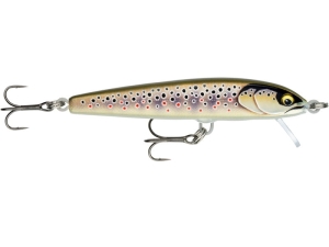 Rapala Floater Elite 85 Brown aurit Trout wobbler