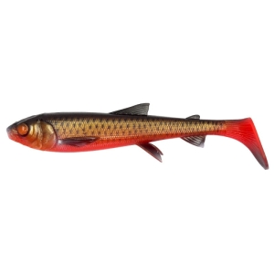 SG 3D Whitefish Shad 12cm 14g negru roșu 3pcs