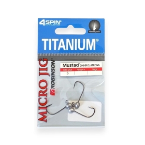 Jig heads Titanium Micro #4 2g (3pcs)