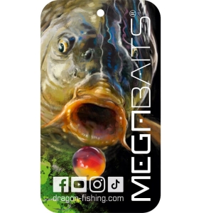 Pandantiv parfum MegaBAITS Crap negru Vanilie