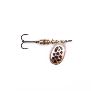 Mepps AGLIA DECOREES cupru/puncte negre 5/13g