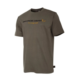 Savage Gear SG4 T-Shirt Loden Green XL T-Shirt
