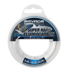 Linie fluorocarbon Savage Gear Super Hard 50m 0,70mm