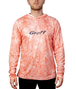 Graff UPF50 Tricou cu glugă 964-CL-11/2 Roz. XL