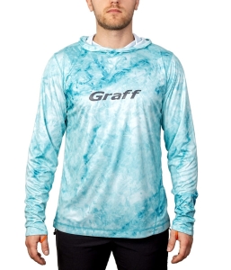 Graff UPF50 Tricou cu glugă 964-CL-15/1 Roz. L