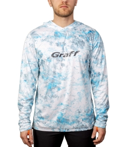 Graff UPF50 Tricou cu glugă 964-CL-3/2 Roz. XXL
