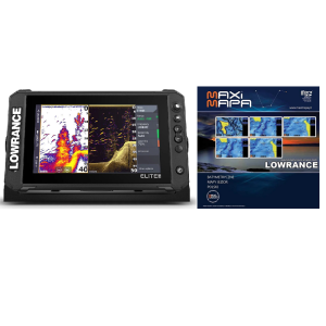 LOWRANCE Elite FS 9 + Maximapa North