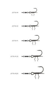 SG Spinning T Stinger #1/0 2pcs