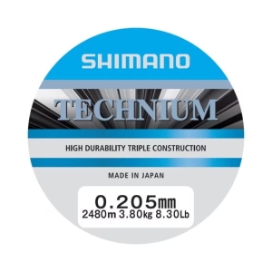 Shimano Cable Technium 2480m 0.205mm 3.8kg Grey