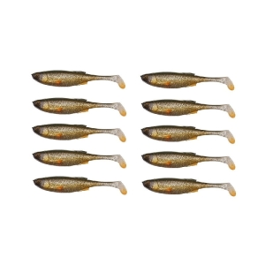 Gumy Hurtem ZESTAW 10szt Savage Gear Craft Shad 8.8cm 4.6g Green Silver