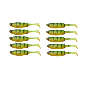 Rubber Hurt ZESTA 10piece Savage Gear Craft Shaft 8.8cm 4.6g Firetiger