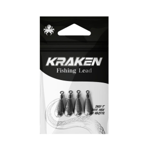 Maneca de greutate Kraken cu curba 18g 4pcs