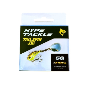 Hype Tackle de foraj coada Spin Jig naturale 5g 1pcs