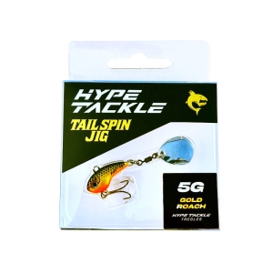 Hype Tackle de foraj coada Spin Jig aur Roach 5g 1 bucata