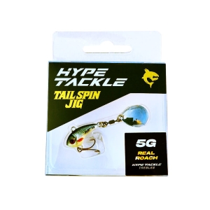 Hype Tackle Rotating Tail Spin Jig Real Roach 5g 1pcs
