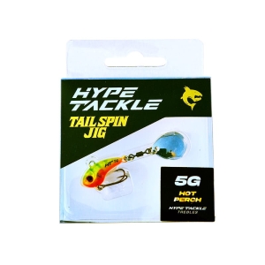 Hype Tackle Rotating Tail Tail Spin Jig Hot Perch 5g 1piece
