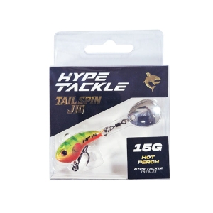 Hype Tackle Rotating Tail Tail Spin Jig Hot Perch 15g 1pcs
