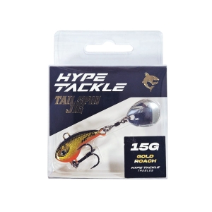 Hype Tackle Rotating Tail Tail Spin Jig Gold Roach 15g 1 bucata