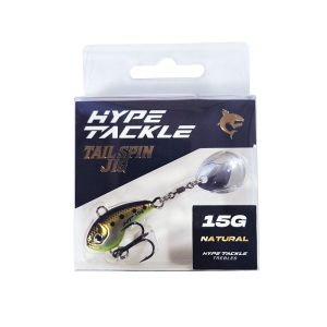 Hype Tackle Rotating Tail Spin Jig Natural 15g 1pcs
